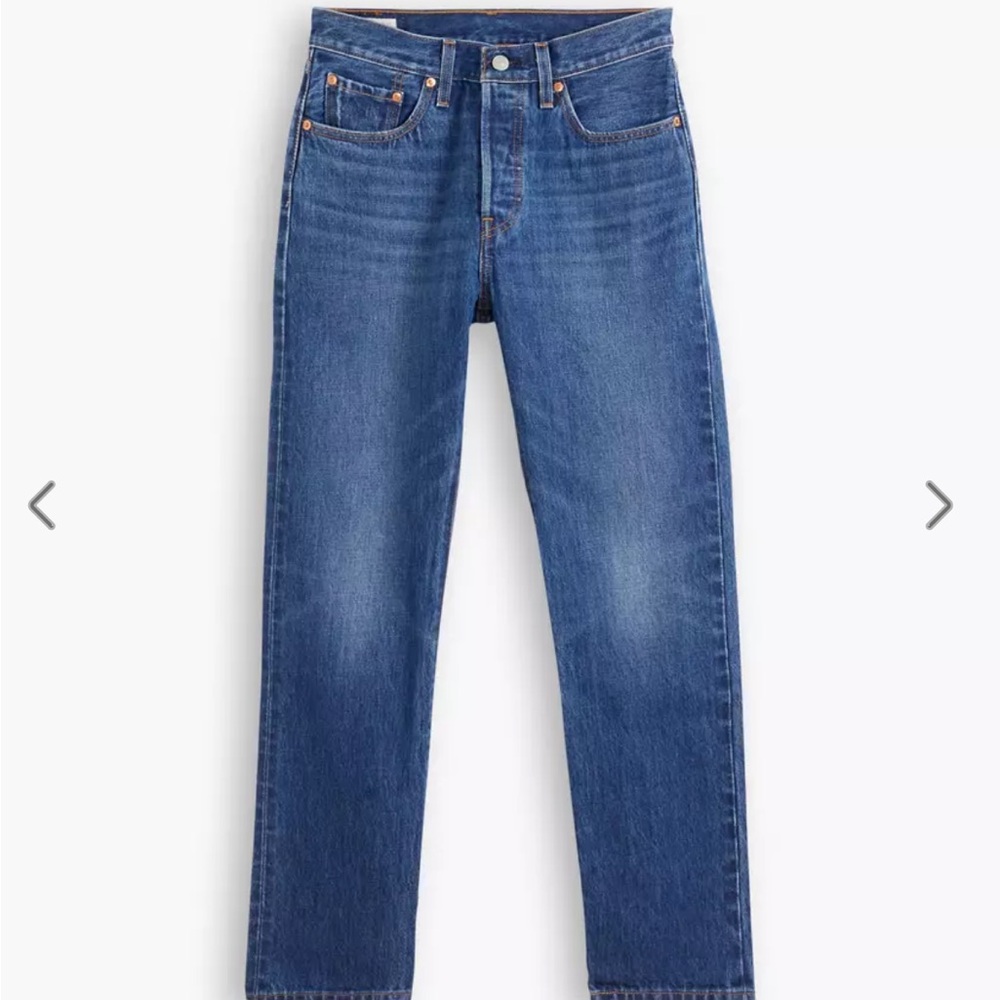 NWT Levi’s Premium 501 Original Fit Selvedge Jeans 27x32
